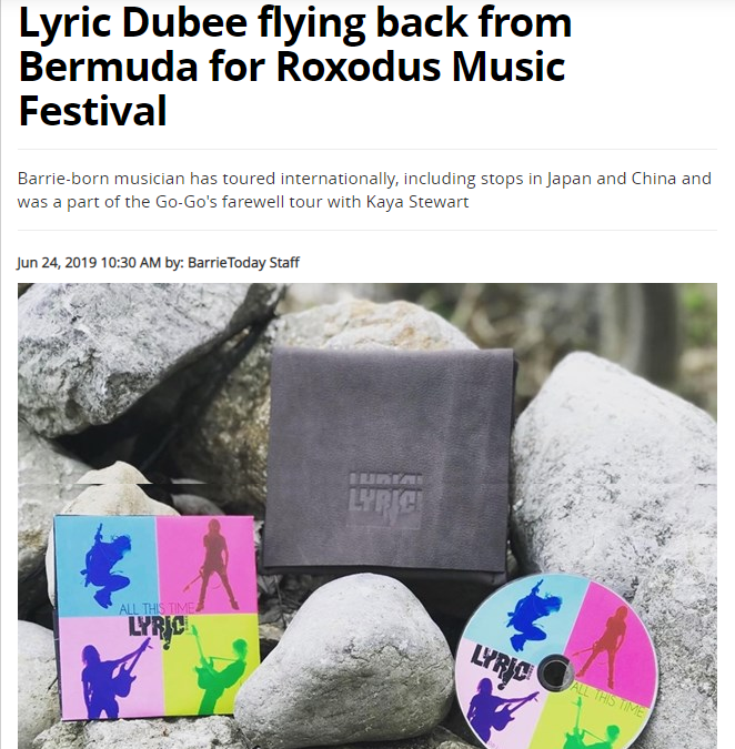 Lyric Dubee at Roxodus Music Festival