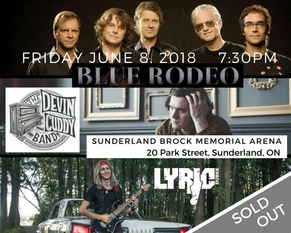 Lyric Dubee with Blue Rodeo